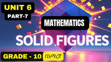 GRADE 10MATHS UNIT 6 PART 7/ VOLUME OF PYRAMIDS AND CONES | FORMULA, EXAMPLES, AND EXERCISES