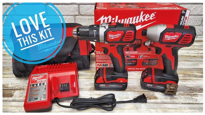 Milwaukee M18 1.5 Ah 18V Red Lithium Ion Battery 48.11.1815 for Impact Drill