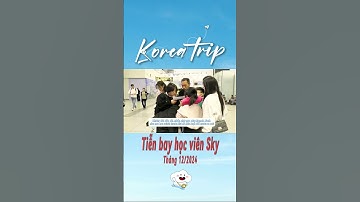 Khoảnh khắc xúc động của Sky-er trước khi xuất cảnh du học Hàn #shorts #duhoc #hanquoc #skypacific