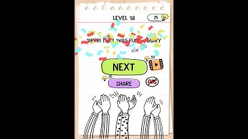 Brain Test 2 Tricky Stories CAPTAIN MARY Level 18 Walkthrough