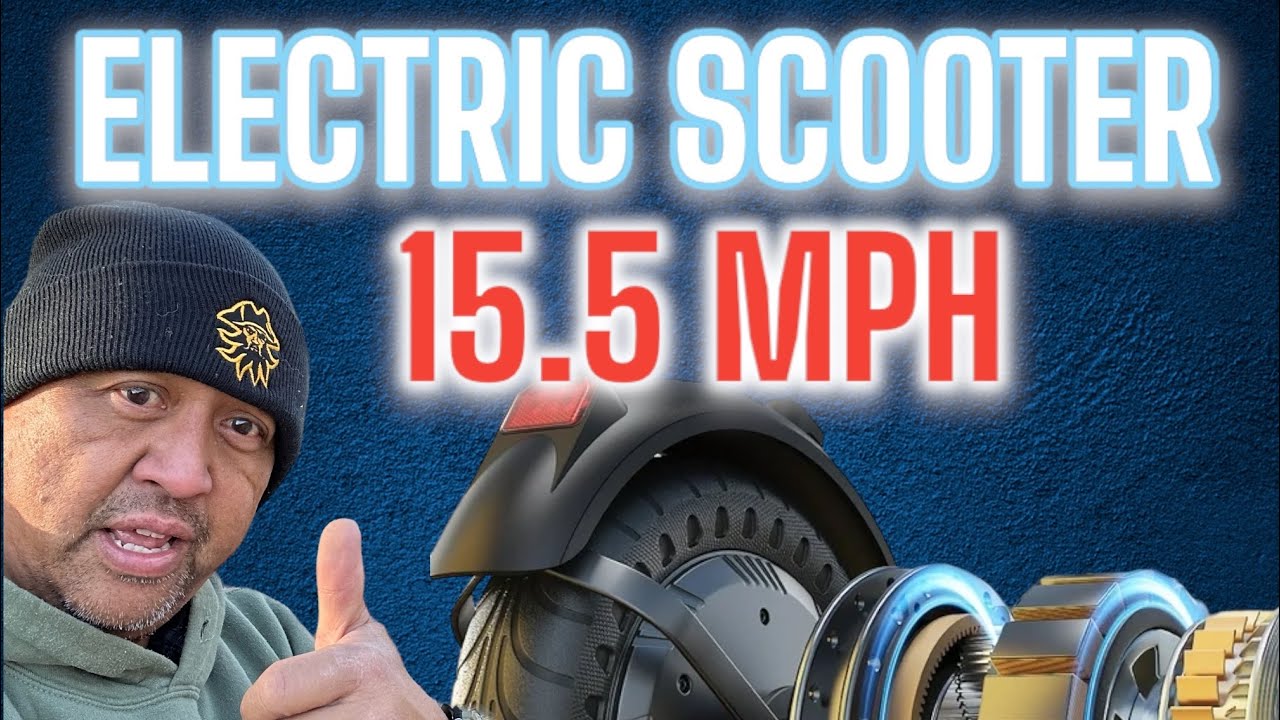 Caroma E22 ADULT * Electric Scooter *15.5 mph - YouTube