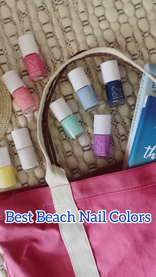 Best Beach Nail Colors 2024