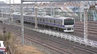回9584M E531系 K405編成 高萩駅発車