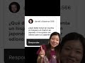 Preguntas del idioma JAPONÉS (part 4) #shorts