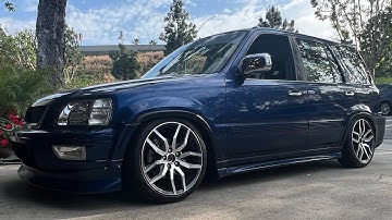 MPC drop forks install on stanced crv rd1