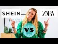 SHEIN vs ZARA haul VENDONO GLI STESSI CAPI? #3 | Giuxoxo