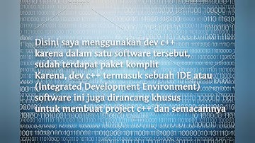 membuat program sederhana c++ beserta penjelasannya