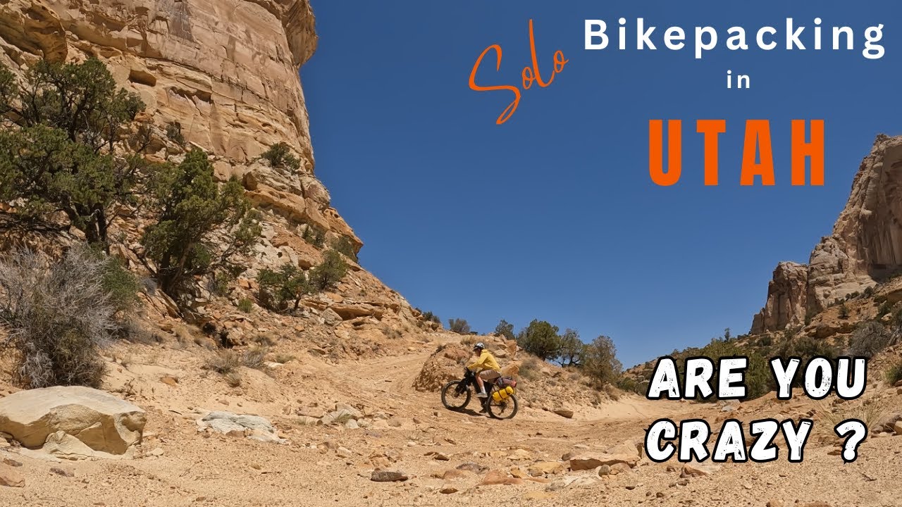Secret Mesa Loop. Bikepacking Utah on a fat bike! San Rafael Swell