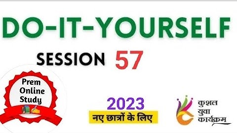 kyp session 57 do it yourself