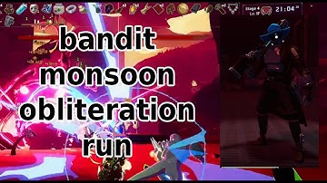 Risk of Rain 2: Bandit Monsoon Obliteration run