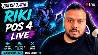🔴 Dota 2 Live | Riki Position 4 Ranked | Roaming, Ganks & MMR Climb!