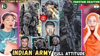 Indian Army Full Atude Dangerous Videos Indian Army Thug Life Pt 4 Reaction
