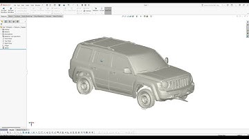 Scan To CAD | Large scan meshes in SOLIDWORKS