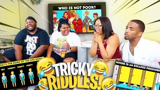 15 TRICKY RIDDLES THAT WILL DRIVE YOU INSANE | BOYFRIEND VS GIRLFRIEND 2.0 &amp; PLUS SIZE EDITION