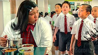 Rich Kid is mean to a Giant Little Girl | CJ7 | CLIP