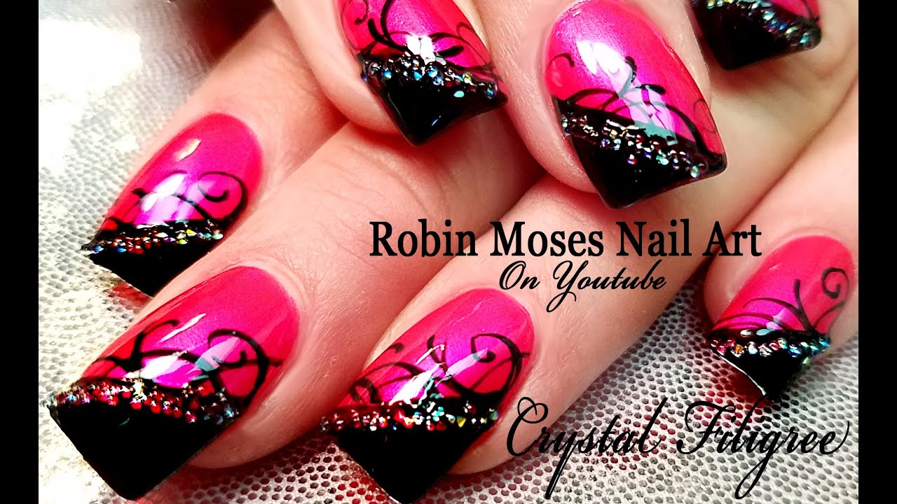 4. Hot Pink Nail Art Designs to Try - wide 1