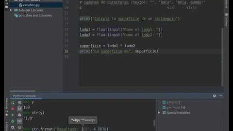 Python básico (variables, print & input)