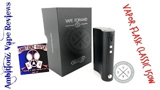 Vapor Flask Classic 150w Box Mod Review (Vape Forward/Wismec)