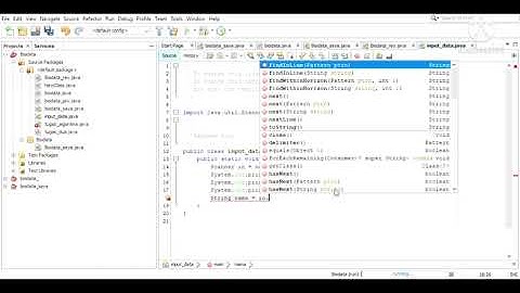 Membuat program JAVA dengan metode scanner