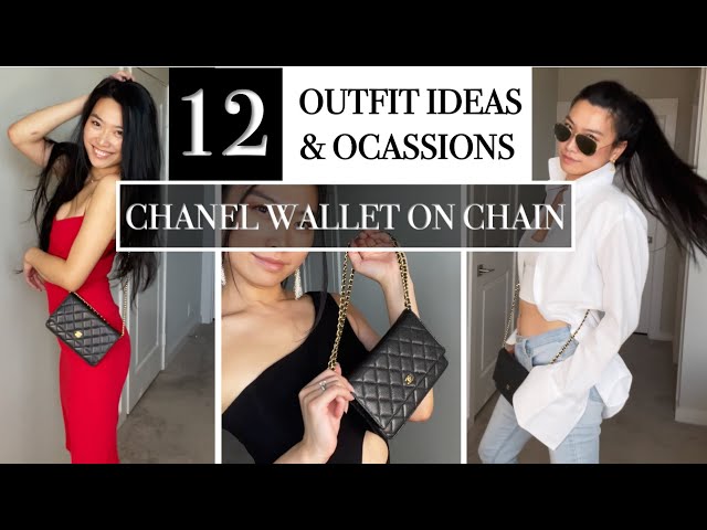 Chanel Wallet on Chains  Chanel woc, Fashion, Winter fashion outfits