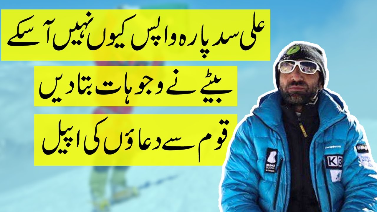 Chances of Ali Sadpara returning alive next to none', says son| 9 News HD