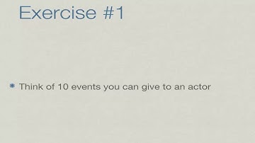 Stencyl Tutorials  |  Adding Events to an actor