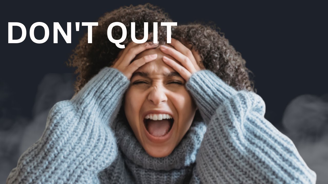 The Power of Resilience -Why You Should Never Quit - YouTube