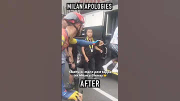 Jonathan Milan APOLOGIES To Biniam Girmay For Being Angry Tour De France 2025 Tourdefrance 
