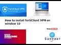 How to download and install Forticlient VPN on windows 7/8/10/11 | Forticlient VPN in Hindi (Latest) image