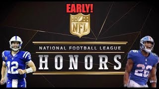 Super Early NFL Honors/Awards Predictions! by Yolomanning18 332 views 4 years ago 8 minutes, 38 seconds