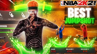 NEW* BEST AUTOMATIC GREENLIGHT JUMPSHOT ON NBA 2K21 CURRENT GEN! HOW TO 100% GREEN VS LOCKDOWNS!