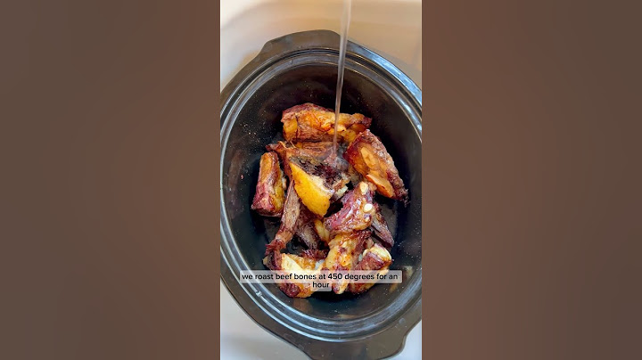 How to make beef bone broth #recipe #bonebroth #broth