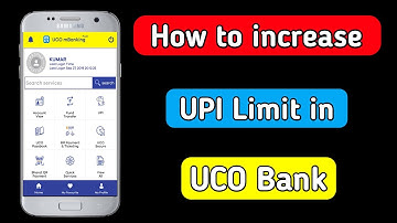 how to increase upi limit in uco bank | uco bank me upi limit kaise badhaye