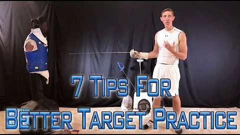 Fencing Blade Drills You Can Practice At Home - 7 Tips For Better Target Practice