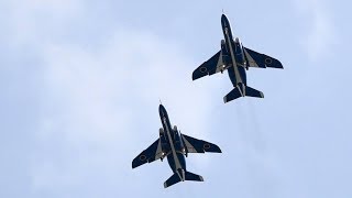 20180314 本日のブルーインパルス 基地上空訓練 #2-1