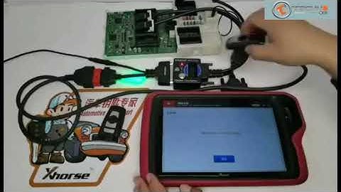 How to use Xhorse Key Tool Plus Add key With Godiag FEM/BDC Test Platform