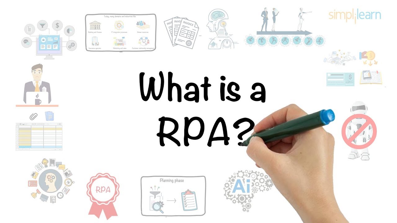 Rpa In 5 Minutes | What Is Rpa - Robotic Process Automation? | Rpa Explained | Simplilearn