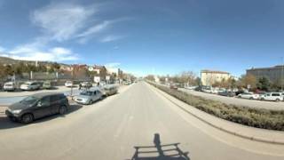 Panaromik Kamera Ile Hızlandırılmış Sokak Çekimi Vr Çekim