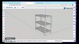 Sketchup  shelf tutorial