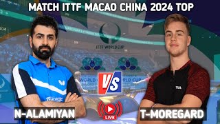 Truls Moregard vs Noshad Alamiyan ITTF Macao 2024