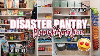 NEW! DISASTER PANTRY TRANSFORMATION | EXTREME PANTRY ORGANIZATION | BUDGET DIYS by The Novice Mom 142,484 views 1 year ago 35 minutes