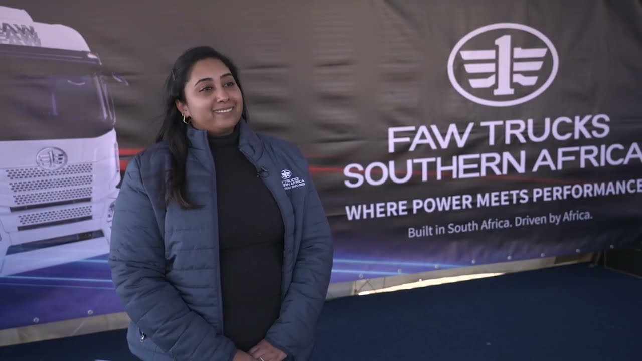 Hear from Kirsha Krishna | Brand Manager, FAW Trucks Southern Africa - Exhibitor.
