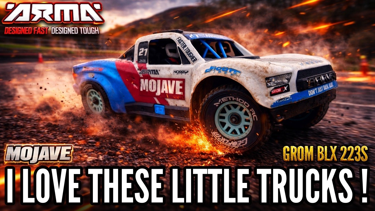 ARRMA Mojave GROM 223S BLX Bash | Всё ещё лучшая маломасштабная радиоуправляемая модель? (Проблем...