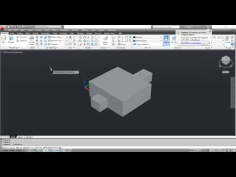 The INTERFERE Command - AutoCAD