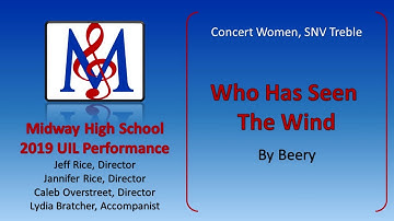 Who Has Seen The Wind by Beery
