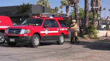 3 Alarm Commercial Structure Fire - Riverside Fire Department