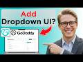 How to Add Dropdown Menu in GoDaddy Website (Full Guide 2026)
