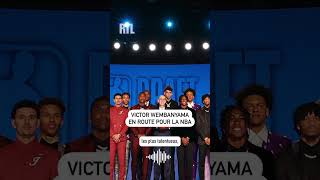 Victor Wembanyama en route pour la NBA