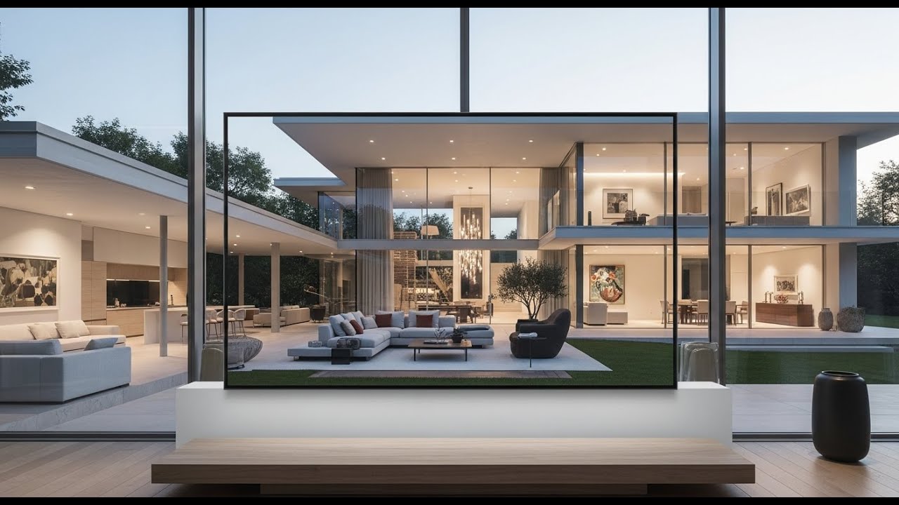 Frame house 3D show /4k frame Art /Frame 4k TV