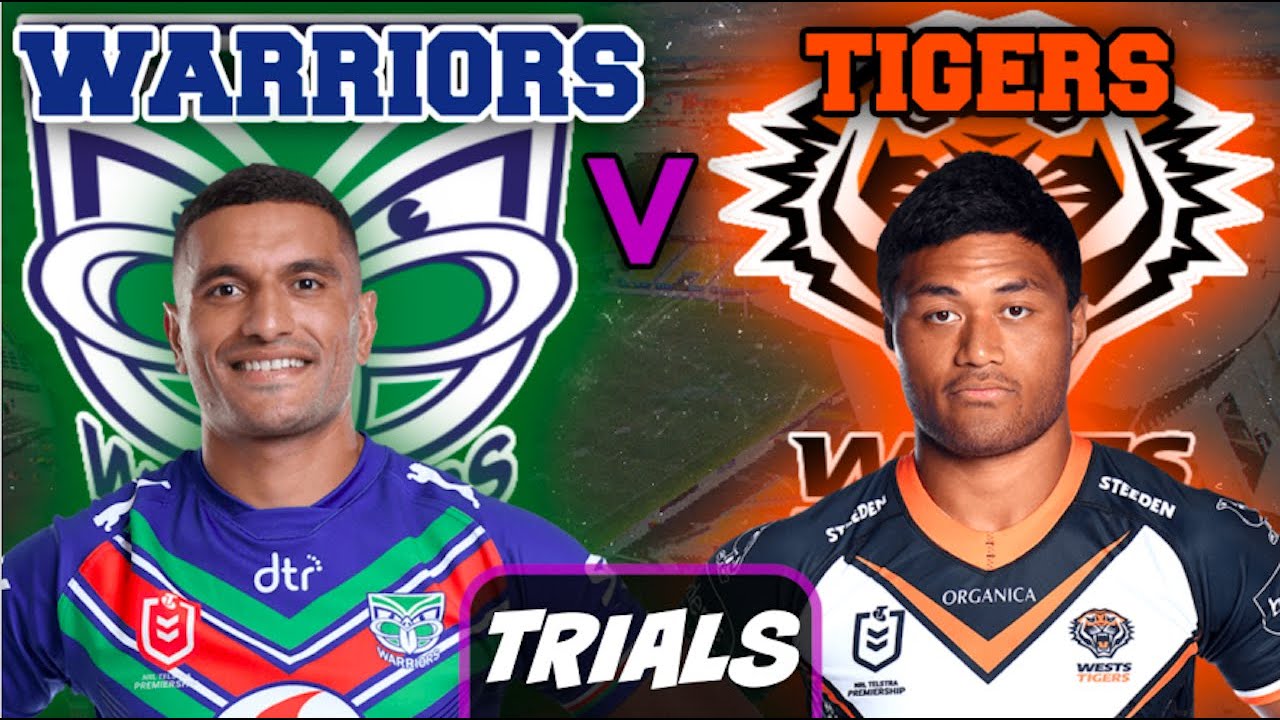New Zealand Warriors vs Wests Tigers NRL TRIALS Live Stream Commentary 